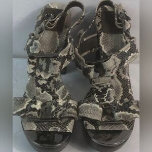 Tory Burch Women's Snakeskin Patterned Heels